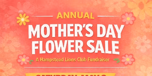 Annual Flower Sale