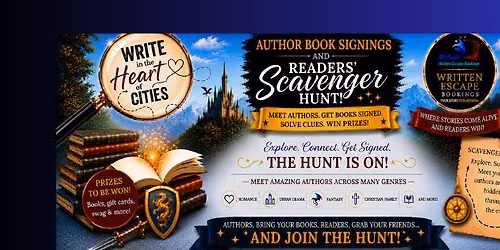 Write in the Heart of Charlotte Readers' Scavenger Hunt