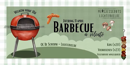 BBQ Meisjesscouts Lichtervelde 2026