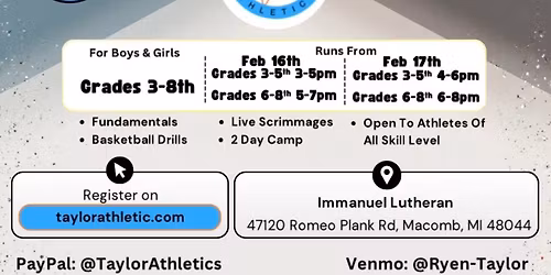 Mid Winter Break Camp 2026