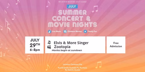 Summer Concert & Movie Night