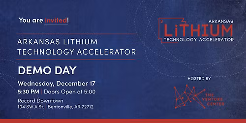 Arkansas Lithium Technology Accelerator Demo Day