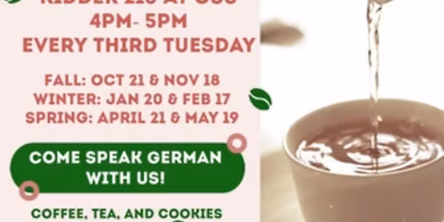 January DSC\/OSU Kaffeestunde in Kidder Hall 210