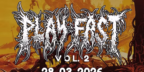 28.03.26 || PLAY FAST VOL. #2 || CSOA SPARTACO