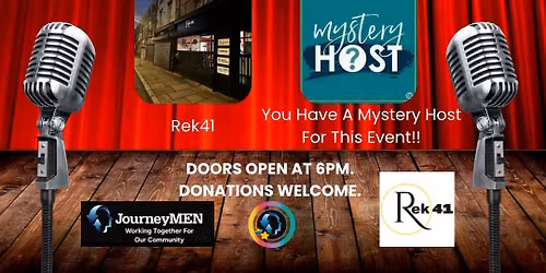 🎭 JourneyMEN Comedy Night 🎭 — Rek41, 50-54 Market Street, Birkenhead