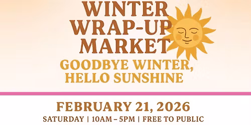\u2600\ufe0f LAKE GRANBURY WINTER WRAP-UP MARKET - Goodbye Winter HELLO Sunshine