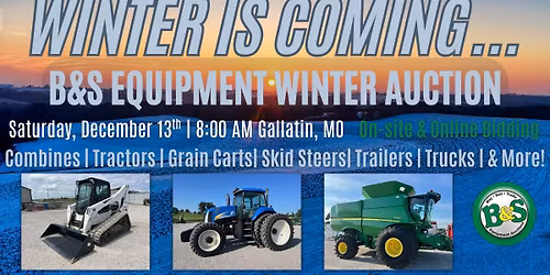 B&S Equipment Winter Auction