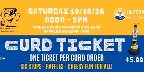 6th Annual Curd Crawl Fundraiser