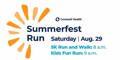 Corewell Health Pennock Summerfest 5k Run\/Walk and kids FREE fun run
