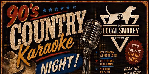 90\u2019s Country Karaoke Night