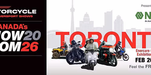 The Toronto Motorcycle  and Powersport Shows 2026