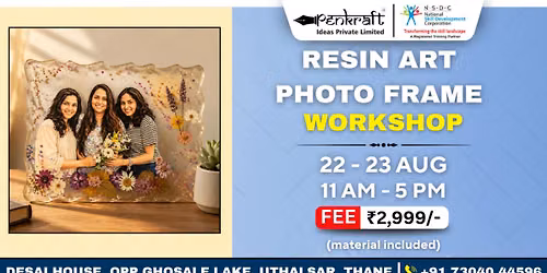Resin Art Photo Frame Workshop