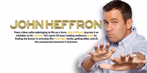 Last standing comic winner JOHN HEFFRON in Goshen, IN