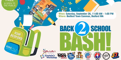 Back2School Bash with RSM Bedford