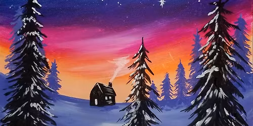 Paint and Sip: Polar Twilight