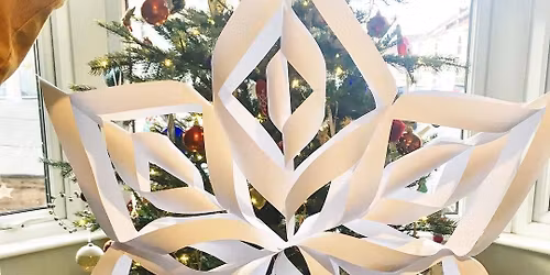 Giant Snowflake Craft