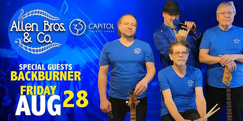Allen Bros. & Co. with Special Guests Backburner