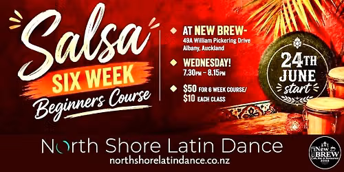 Wednesday Salsa Beginners 6 Week Course