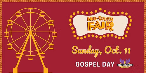 Mid-South Fair: Oct. 11