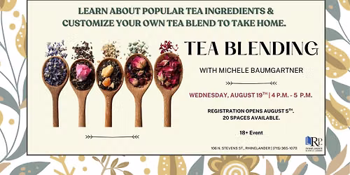 Tea Blending with Michele