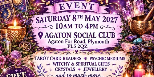 PLYMOUTH MIND BODY SPIRIT FAIR 