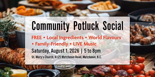 2026 Community Potluck Social