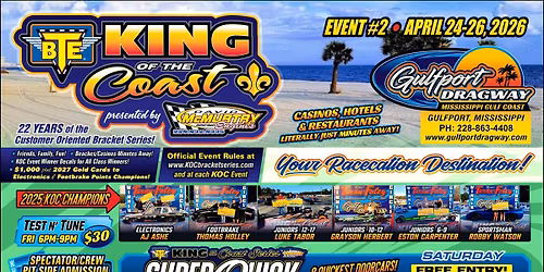  BTE KOC Bracket Series + Super Quick 16