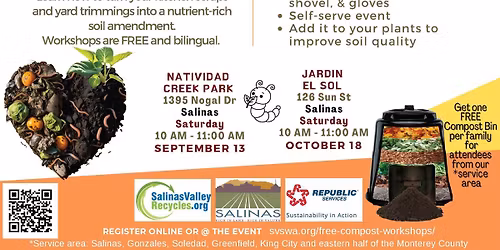 Compost Giveaway and Compost Workshop!
