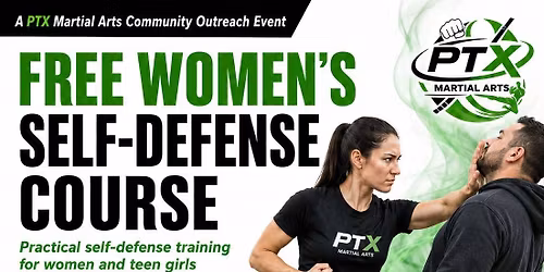 FREE WOMEN'S SELF-DEFENSE COURSE!