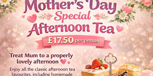 Afternoon tea weekend