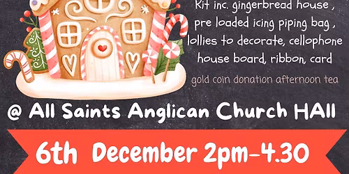 Gingerbread House Making