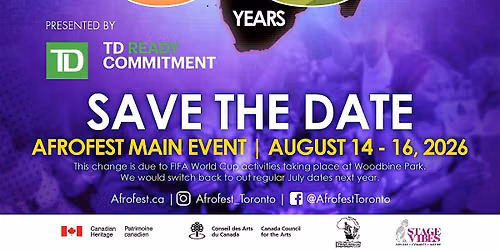 AfroFest 2026 - Vendors wanted
