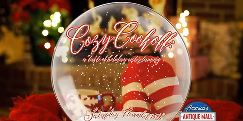 Cozy Cookoff: A Taste of Holiday Entertaining, Saturday, November 15th, 1:30pm - 3:30pm