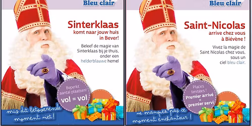 🎠 De Sint Komt Langs in Bever! 🎁 Saint-Nicolas Passe à Biévène !✨