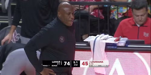 Louisiana Ragin' Cajuns at Lamar Cardinals Mens Basketball