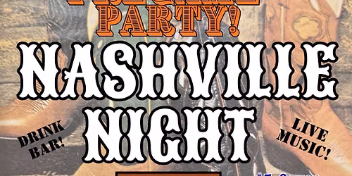 NASHVILLE NIGHT PREGAME PARTY @ ROOM & WARD VINTAGE