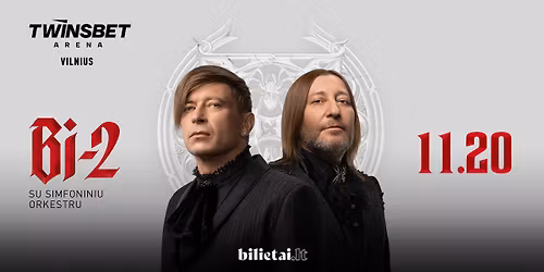 Bi-2 su simfoniniu orkestru | Vilnius