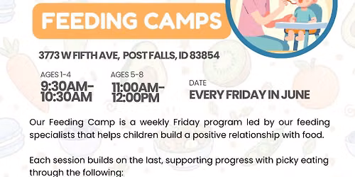 Parent & Me Feeding Camps - Summer Camp
