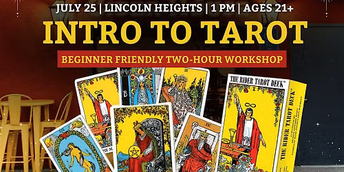 Intro to Tarot: Beginner Friendly Two-Hour Workshop