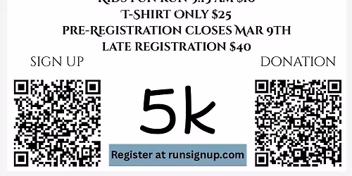 Grow in Grace 5K