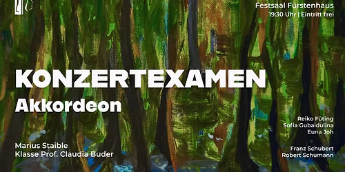 Konzertexamen Marius Staible (Teil 1)