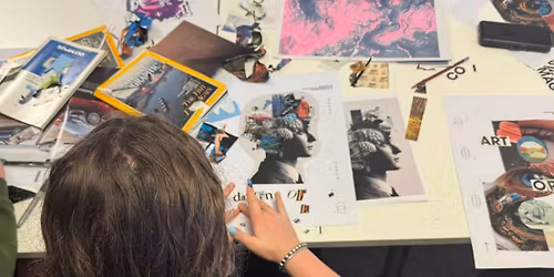 Art + Design Holiday Programme - Cut Rip Paste Collage Workshop