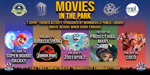 Monroeville Movies in the Park