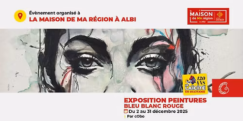 Vernissage de l'exposition "Bleu Blanc Rouge" par cObo