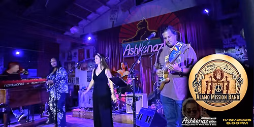Alamo Mission Band at ASHKENAZ--An evening of Jerry Garcia Band songs