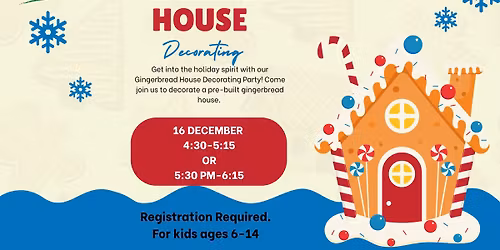 Gingerbread House Decorating