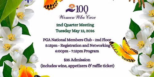 100+WomenWhoCare NPB  2nd Quarter Meeting
