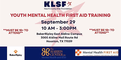 Youth Mental Health First Aid Training