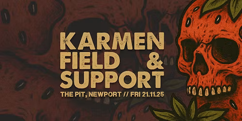  WE NEED BANDS | Karmen Field + Exaust + Circle Of Crows + Bloomtide