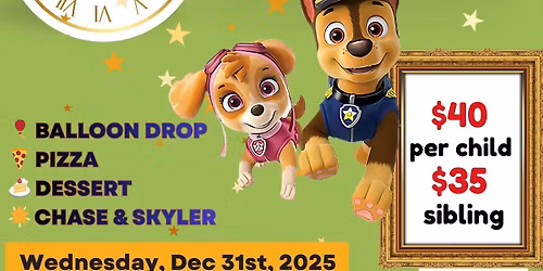 \ud83c\udf89 NEW YEAR\u2019S EVE Countdown Party for Kids at Just Play NJ! \ud83c\udf88